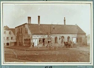 Glafeys Gasthaus und Bäckerei in Plauen bei Dresden (1896 abgerissen)
