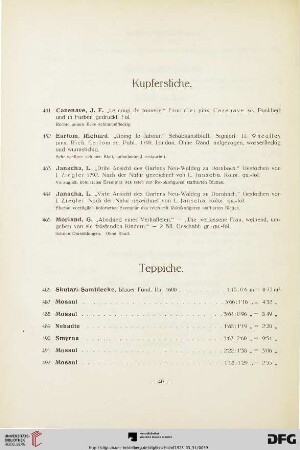 Kupferstiche (Nr. 481-485)