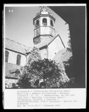 Katholische Pfarrkirche Sankt Mauritius & ehemalige Stiftskirche — Chorturm