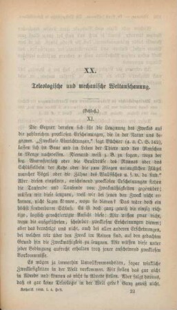 337-348 Teleologische und mechanische Weltanschauung : Schluß