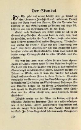 Der Skandal