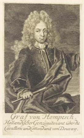Bildnis des Reinier Vincent von Hompesch-Rurich