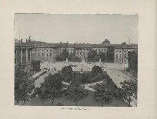 Universität und Opernplatz