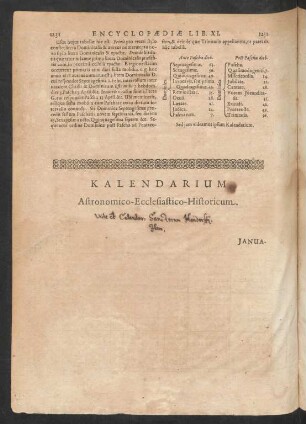 Kalendarium Astronomico-Ecclesiastico-Historicum.