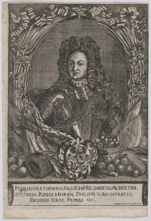 Bildnis des Ioh. Huldaricus Albertin