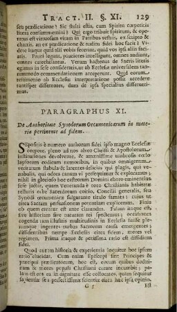 Paragraphus XI. [-] Paragraphus XX.