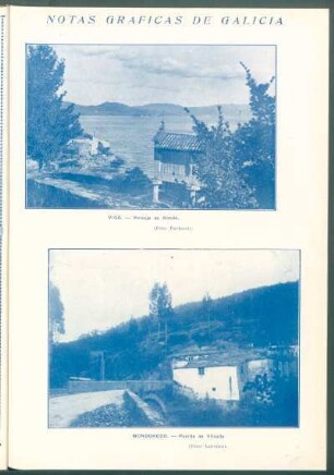 Vigo. - [Vista de un] Paisaje de Rande.