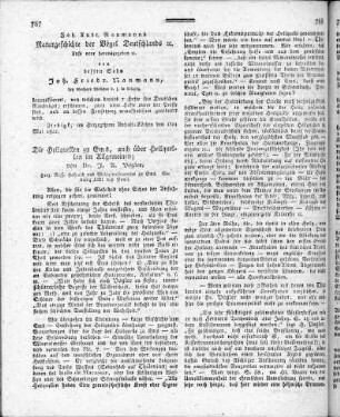 Johann Andreas Naumann's Naturgeschichte der Vögel Deutschlands / Johann Andreas Naumann; aufs Neue hrsg. von Johann Friedrich Naumann. - Leipzig : Fleischer, 1820