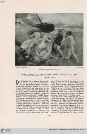 32: Münchner Jahresausstellung im Glaspalast