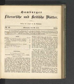 No. 59. 25. Juli 1855