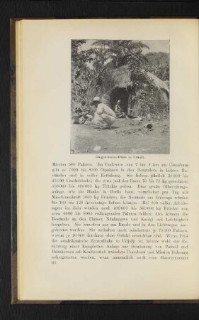 Eingeborenen-Hütte in Urundi.