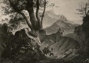 Italienische Gebirgslandschaft