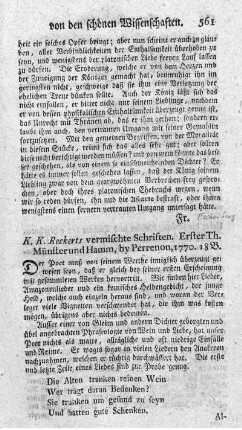 Vermischte Schriften. T.1.