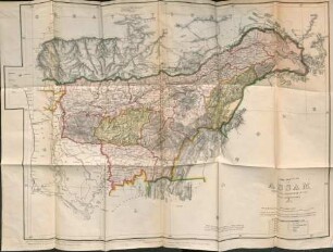 The province of Assam under the jurisdiction of the Chief Commissioner. 1875