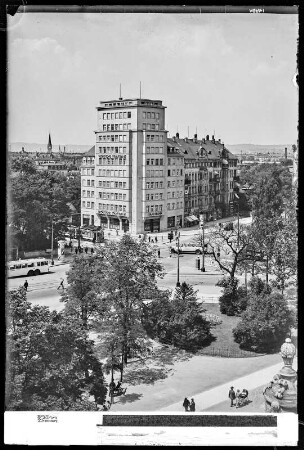 Dresden-Neustadt, Hochhaus am Albertplatz