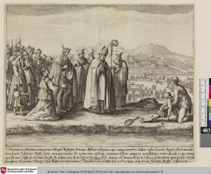 [Wunder des heiligen Mansuetus; Le Miracle de saint Mansuy]