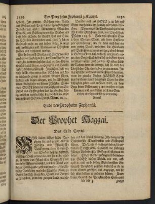 1130-1140, Der Prophet Haggai