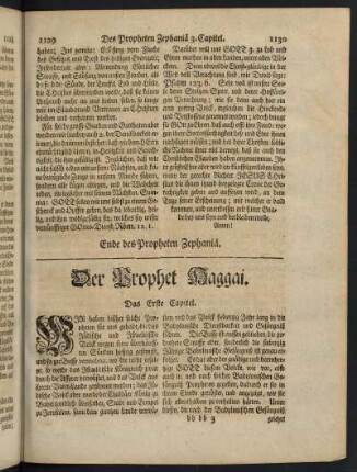 1130-1140, Der Prophet Haggai
