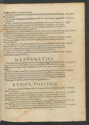 Mathematici.