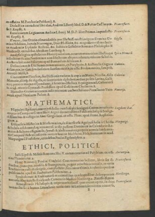 Mathematici.