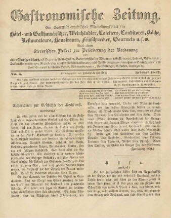 No. 5 (Februar 1842)
