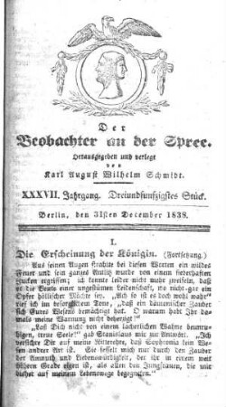 53. Stueck, 31. Dezember 1838