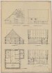Endorf (Kreis Arnsberg): Hof Beste. Haupthaus (Grundriss, Ansichten, Schnitte)