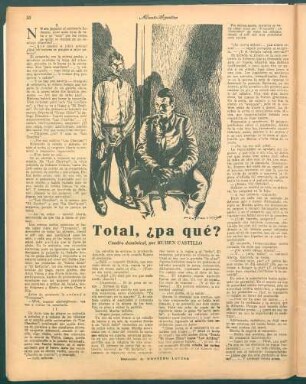 Total, ¿pa qué? : Cuadro dominical, por Ruben Castillo
