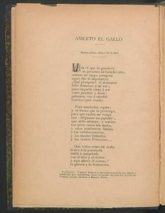 Aniceto el Gallo
