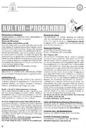 Kultur-Programm