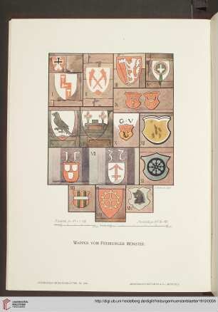 Wappen vom Freiburger Münster
