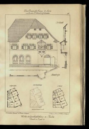Wohn- & Geschäftshaus in Aalen, Details zu Tafel 15.