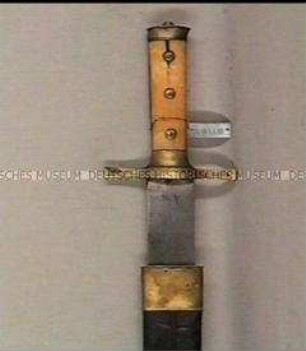 Hirschfänger mit Scheide