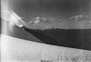 Gebirgspanorama : Gebirgspanorama des Tian Shan Hochgebirges