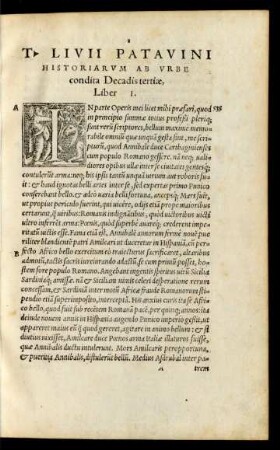 T. Livii Patavini Historiarum Ab Urbe condita Decadis tertiae ...