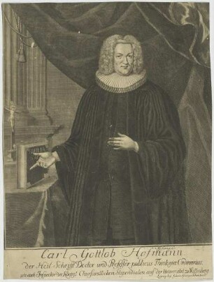 Bildnis des Carl Gottlob Hofmann