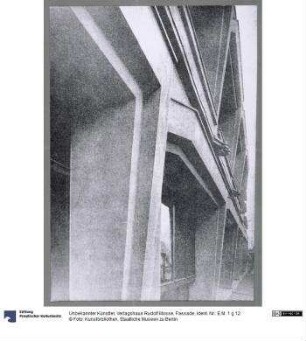 Verlagshaus Rudolf Mosse, Fassade
