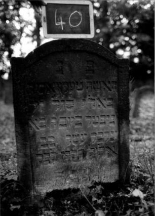 Grabstein 40 [Nir S. 58 Nr. 5.15]