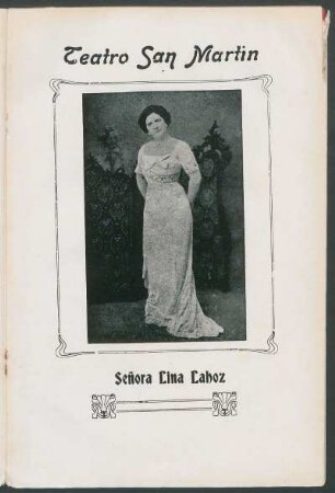 Señora Lina Lahoz [Fotografía]