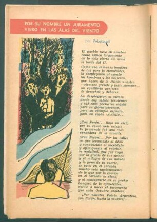 Por su nombre un juramento vibro en las alas del viento