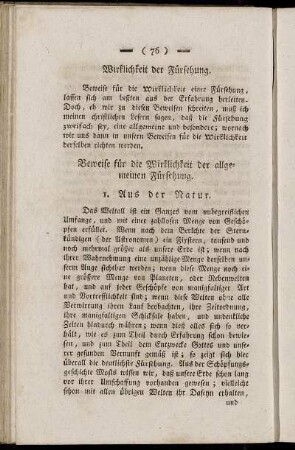 Wirklichkeit der Fürsehung