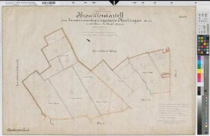 Meckingsen (Soest), Zusammenlegung Meckingsen, Bl.1 Brouillonkarte II Flur 1