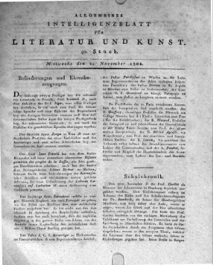 Schulchronik.