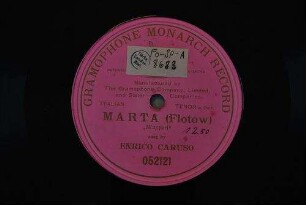 Marta : "M´appari" / (Flotow)
