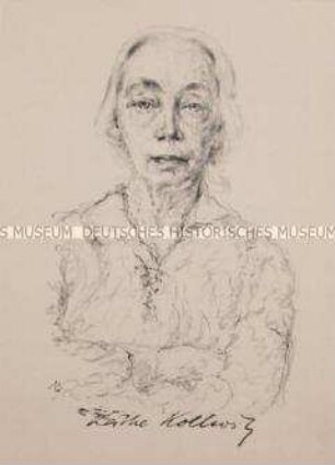 Bildnis der Künstlerin Käthe Kollwitz (2)