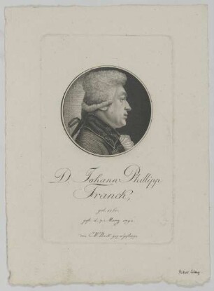 Bildnis des Johann Philipp Franck