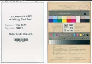 Entnazifizierung Heinrich Gellenbeck , geb. 01.04.1912 (Steiger)