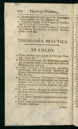 Theologia Practica.