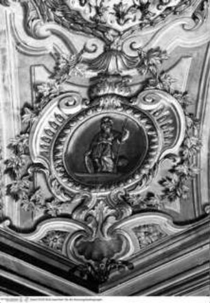 Szenen aus dem Leben der heiligen Katharina von Genua und Kardinaltugenden, Fortitudo