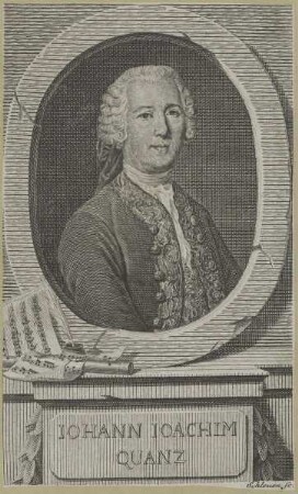 Bildnis des Iohann Ioachim Quantz